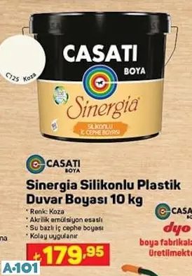 CASATİ SİLİKONLU PLASTİK DUVAR BOYASI CASATİ SİLİKONLU PLASTİK DUVAR BOYASI